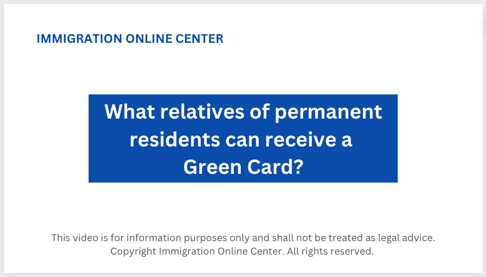 Relatives of residents